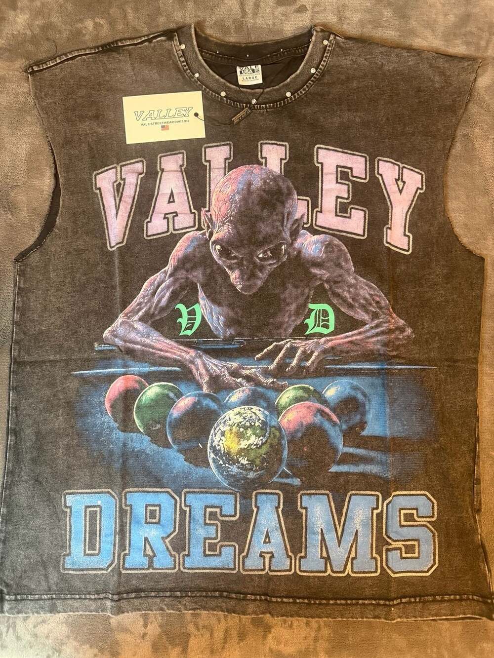 Vale USA Valley Dreams  Sleeveless T-Shirt LG